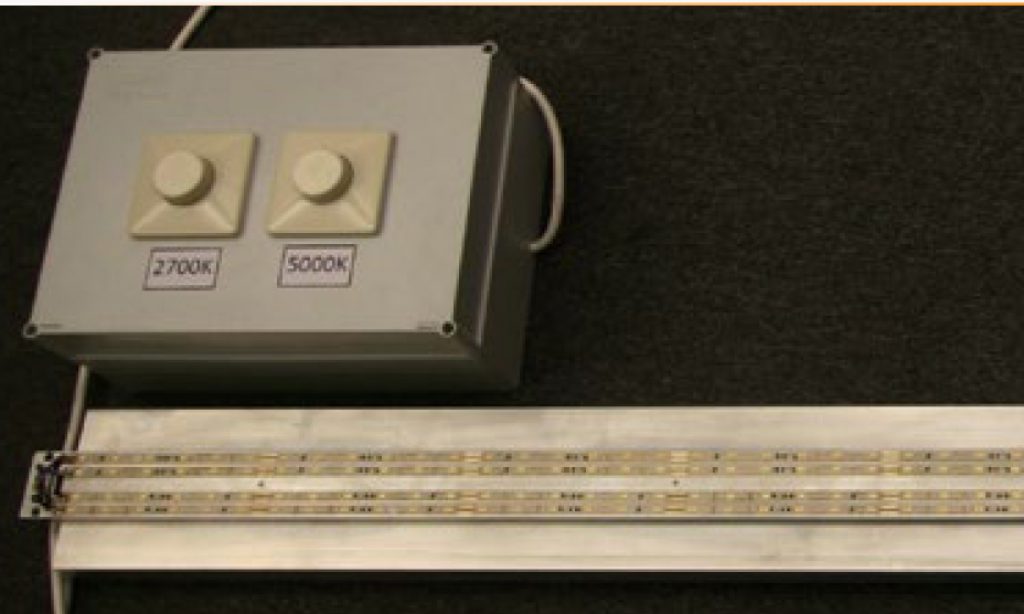 Model oprawy oświetlenia pośredniego LED