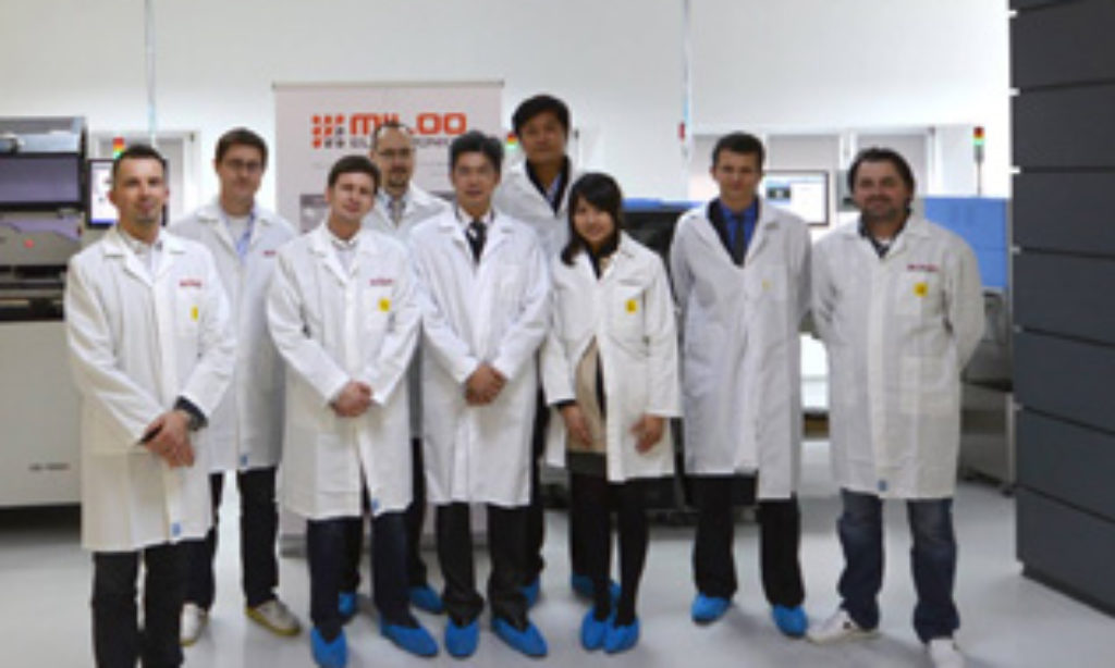 Delegacja Edison Opto z wizytą w Miloo-Electronics