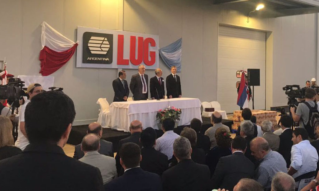 Fabryka LUG w Argentynie oficjalnie otwarta