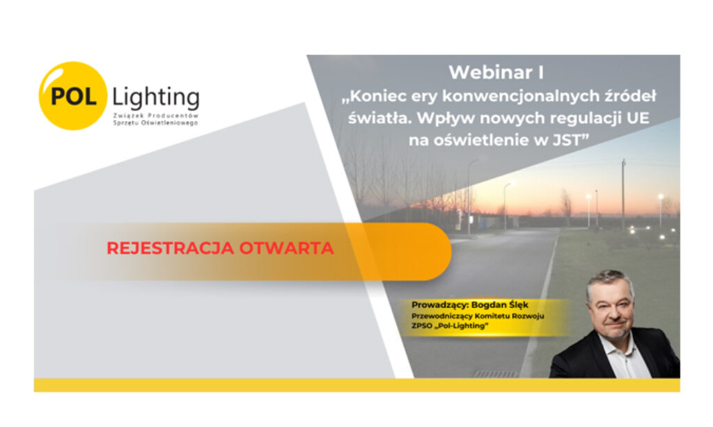 Wpływ nowych regulacji UE na oświetlenie w JST – webinar
